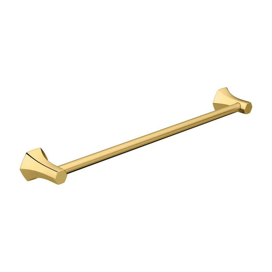 Hansgrohe Locarno 24 in. Towel Bar in Brushed Gold Optic
