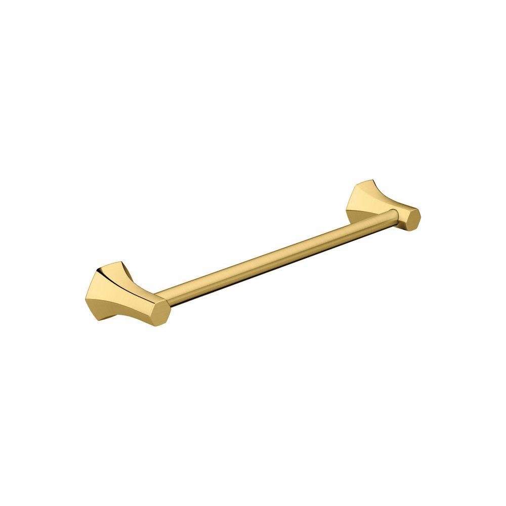 Hansgrohe Locarno 18 in. Towel Bar in Brushed Gold Optic