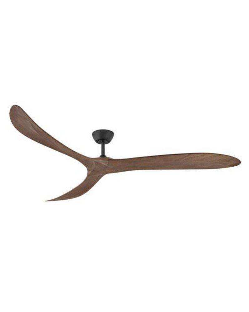 Hinkley Swell 80 in. 3-Blade Indoor/Outdoor Ceiling Fan in Matte Black