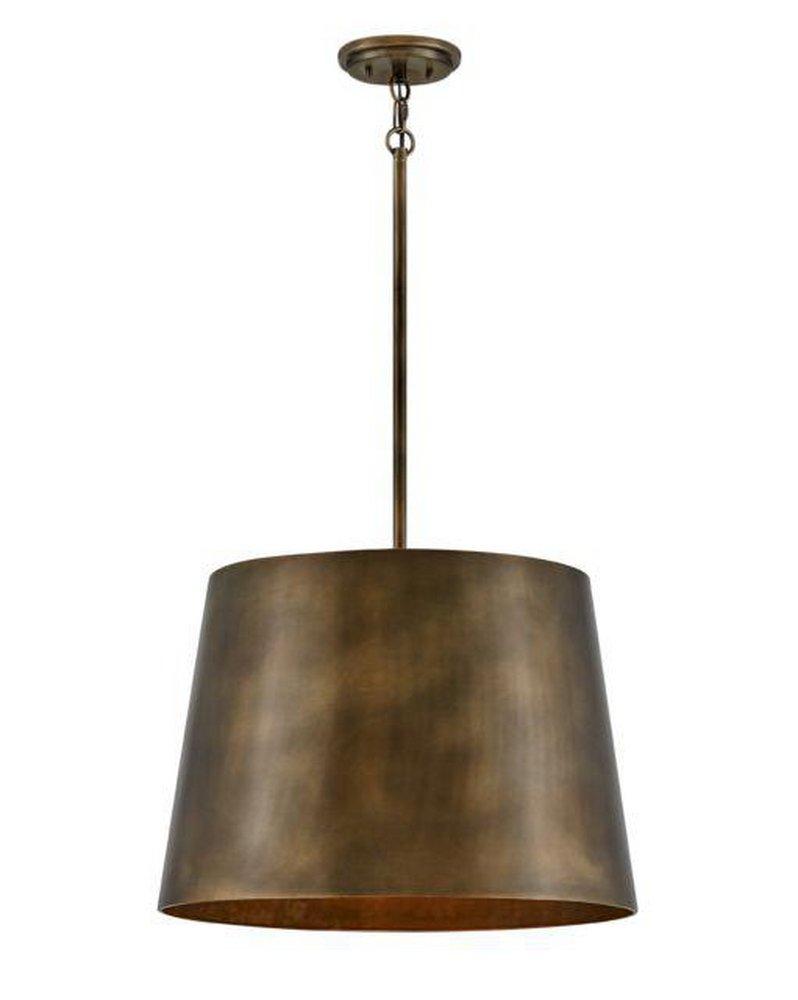 Hinkley Alder 100W 1-Light Medium E-26 LED Burnished Bronze Outdoor Pendant