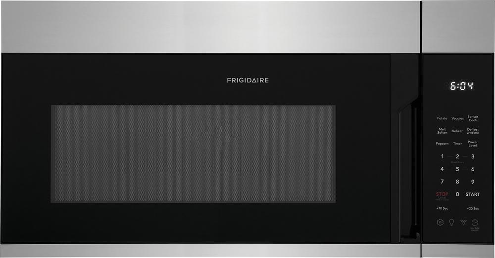 1.8 cu ft 1000 W Over the Range Microwave in Stainless Steel
