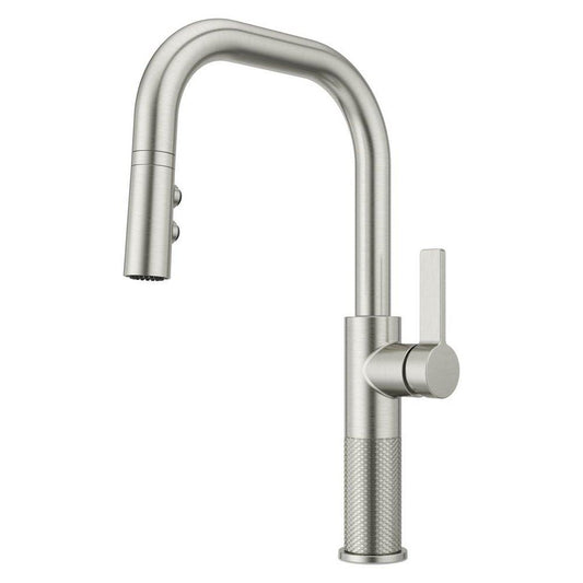 Pfister Modern™ Single Handle Pull Down Kitchen Faucet in Stainless Steel