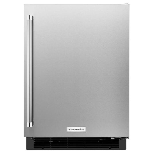 23-7/8 in. 5 cf Undercounter Refrigerator in Stainless Steel