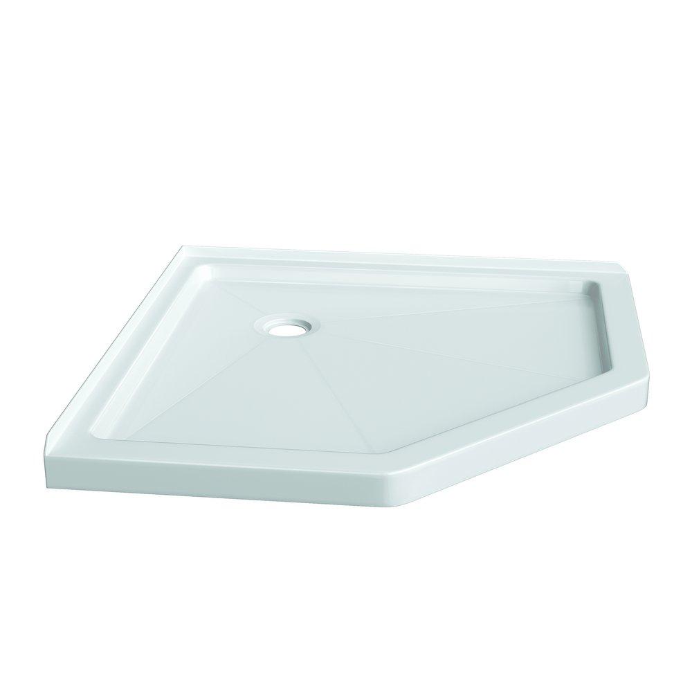 PROFLO® Hammond 42 in. x 42 in. Shower Base with Center Drain in White