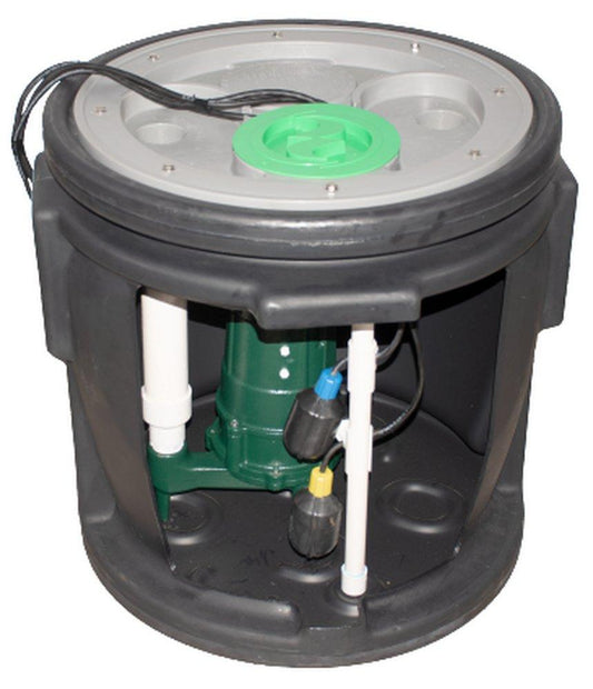 Zoeller Pump Co Waste-Mate 4/10 hp 115V 9.4A 2 in. Sewage Pump System