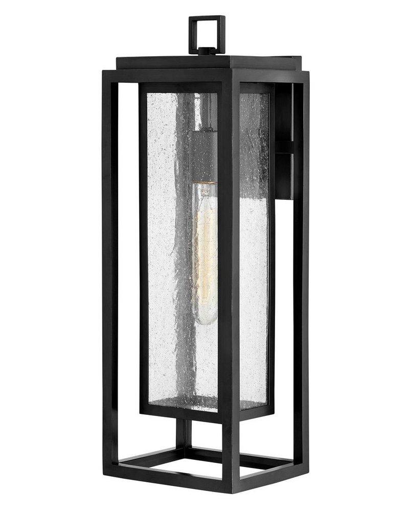 Hinkley Republic 5W 1-Light 20 in. Outdoor Wall Sconce in Black