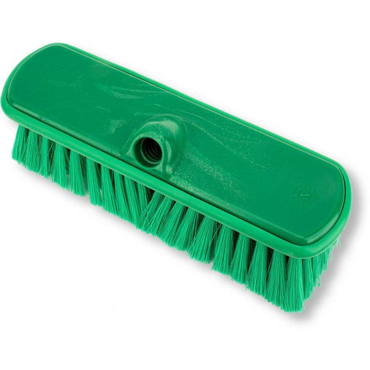Sparta® Flo-Thru 9-1/2 in. Synthetic Brush with Flagged Bristles in Green