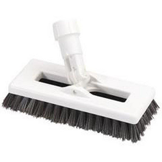 Sparta® Swivel Scrub® 8 x 3-1/2 in. Polyester Scrub Brush in White