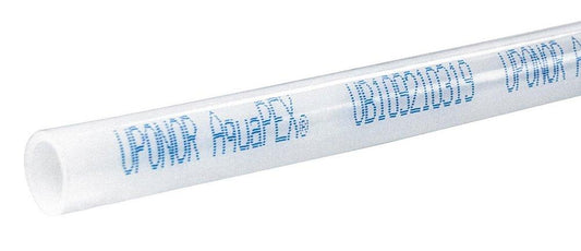 Uponor AquaPEX® 1 in. x 20 ft. PEX-A Straight Length Tubing in White with Blue Print