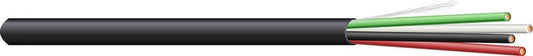 50 ft. 14 ga 4-Conductor Bare Copper Wire in Black