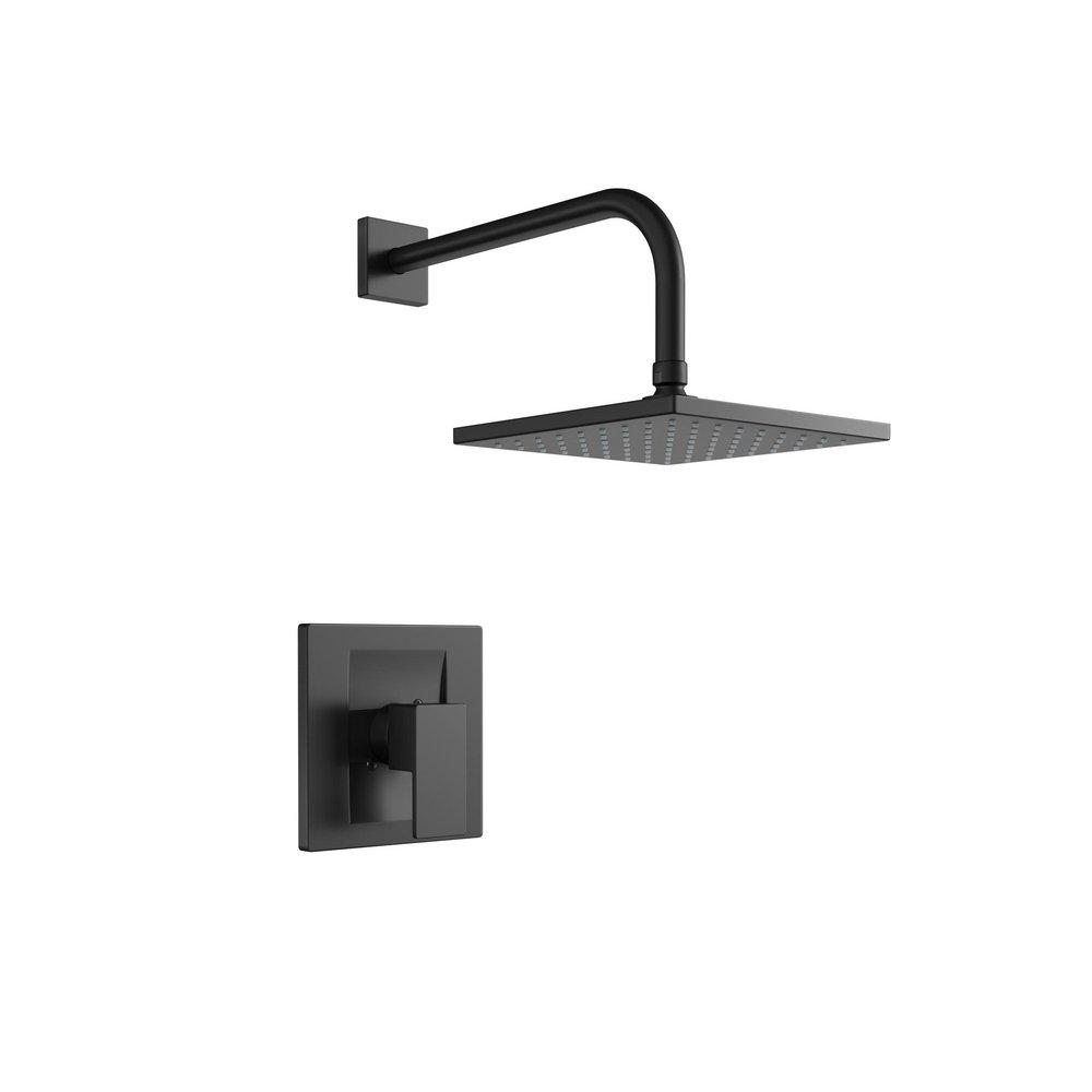 PROFLO® Kelper One Handle Single Function Shower Faucet in Matte Black (Trim Only)