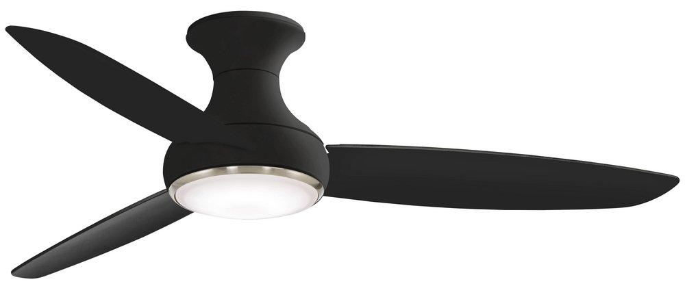 Minka Aire Concept™III 54 in. 3-Blade Outdoor Ceiling Fan in Coal