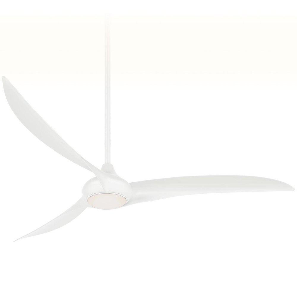 Minka Aire Light Wave 65 in. 3-Blade Outdoor Ceiling Fan in White