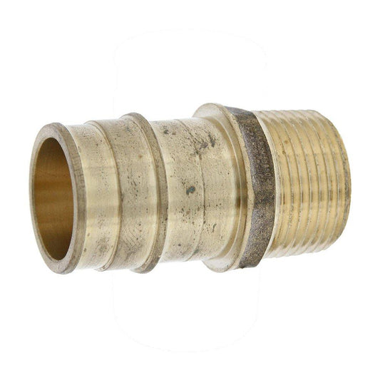 1 in. Brass PEX Expansion x 3/4 in. MPT Adapter