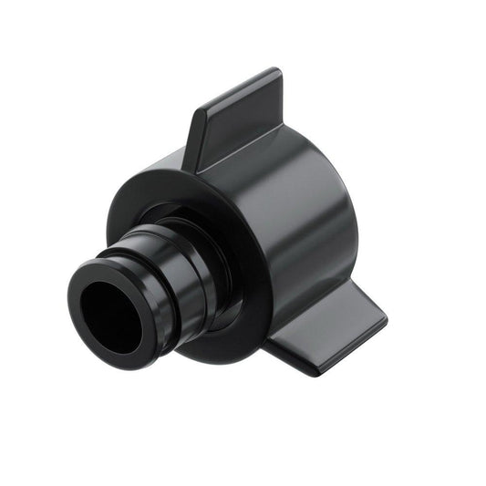 1/2 x 1-14/56 in. F1960 Plastic Adapter in Black