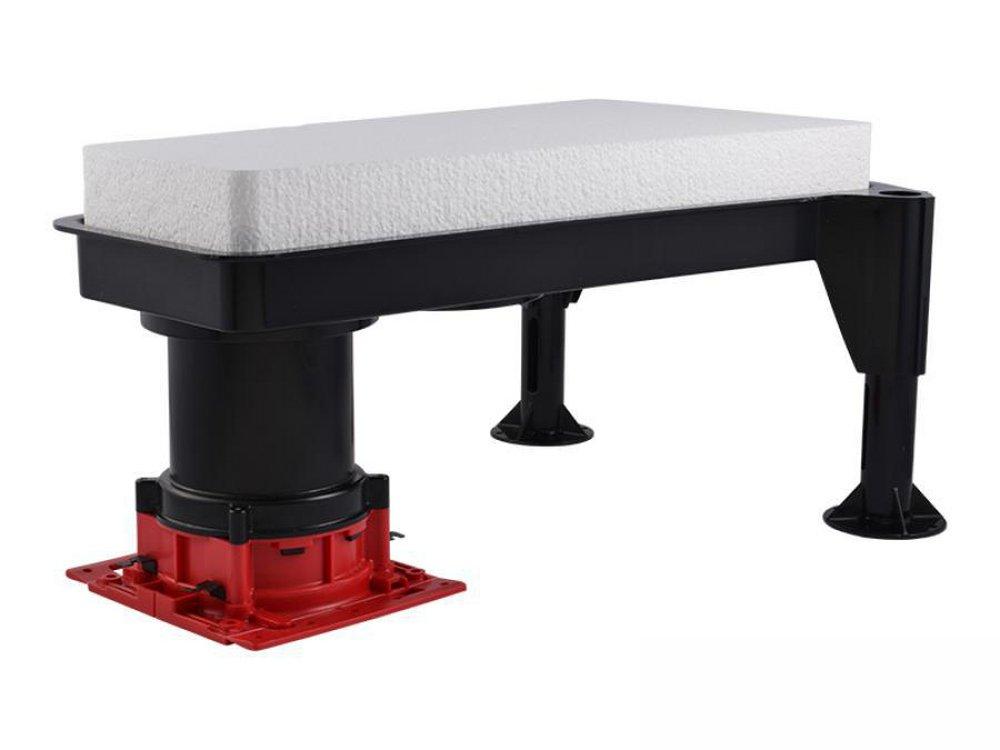 HoldRite™ HydroFlame™ Pro Series 8 in. Plastic Pipe Sleeve in Grey