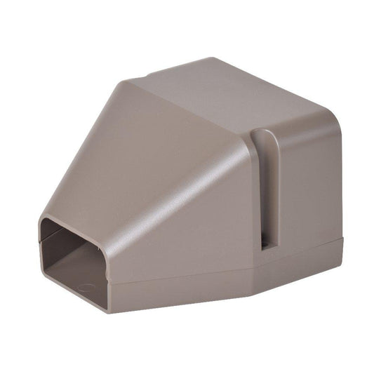 4 in. White Duct End