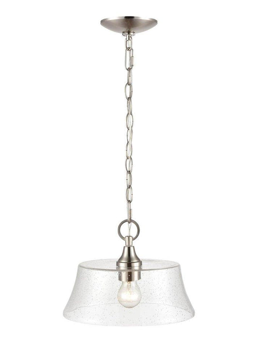 Millennium Lighting Caily 1-Light Pendant Light in Brushed Nickel