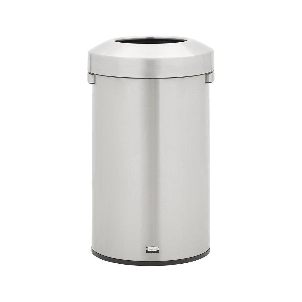 Rubbermaid Refine 23 gal Round Stainless Steel Can