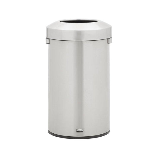 Rubbermaid Refine 23 gal Round Stainless Steel Can