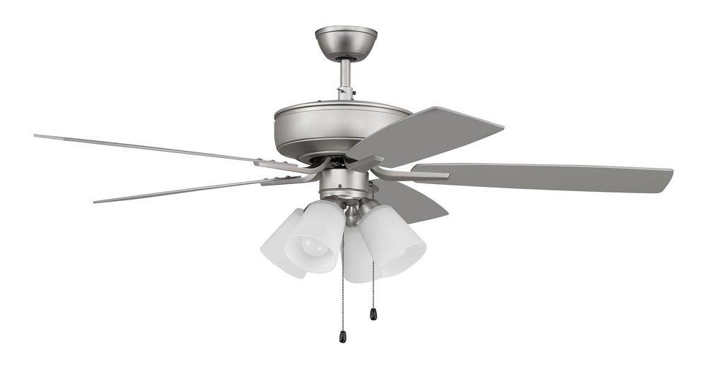 Craftmade Pro Plus 114 52" 5 Blade Ceiling Fan Including Light Kit