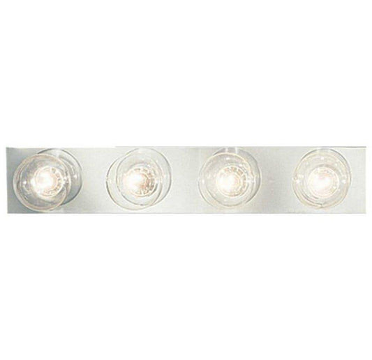 Progress Lighting Broadway 60W 4-Light Bath Strip Lighting Polished Chrome