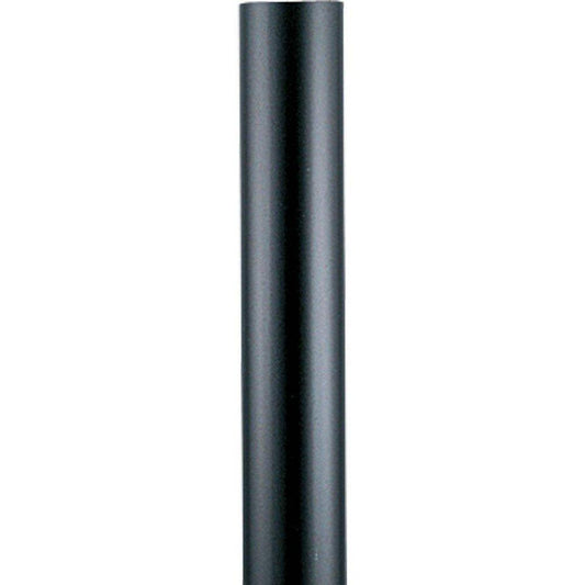 7 ft. Aluminum Post in Black
