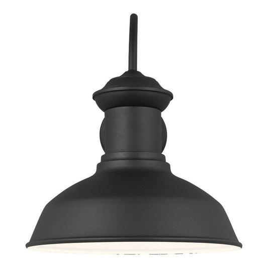 Visual Comfort & Co. Generation Lighting Fredricksburg 100W 1-Light 15-22/25 in. Outdoor Wall Sconce in Black