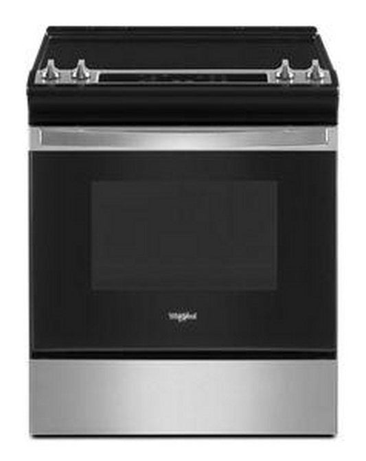 29-7/8 in. 4.8 cu. ft. 4-Burner Radiant Electric Slide-in Range in Stainless Steel