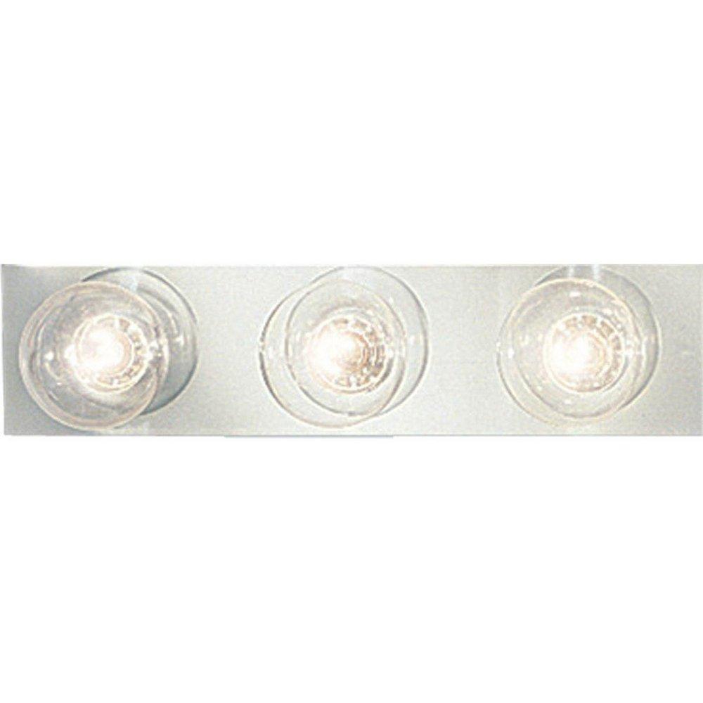 Progress Lighting Broadway 18 in. 60W 3-Light Vanity Fixture in Polished Chrome