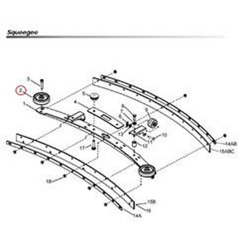 Kärcher Compact™ Wheel 1.5Od X .31Id X.75W Gry