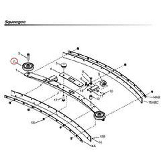 Kärcher Compact™ Wheel 1.5Od X .31Id X.75W Gry