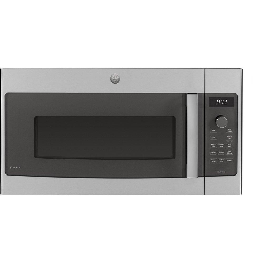 1800W 1.7 cu. ft. Recirculating Over the Range Microwave in Stainless Steel