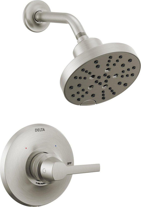 Delta Faucet Compel One Handle Single Function Shower Faucet in Stainless (Trim Only)