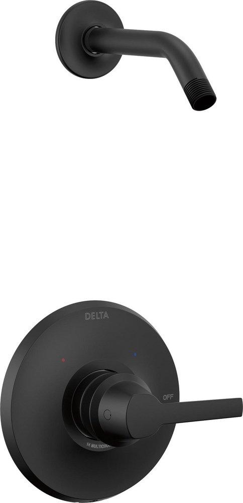 Delta Faucet Galeon™ Single Handle Shower Faucet in Matte Black (Trim Only) (Showerhead Sold Separately)