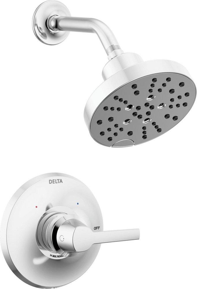 Delta Faucet Galeon™ Single Handle Multi Function Shower Faucet in Lumicoat® Chrome (Trim Only)