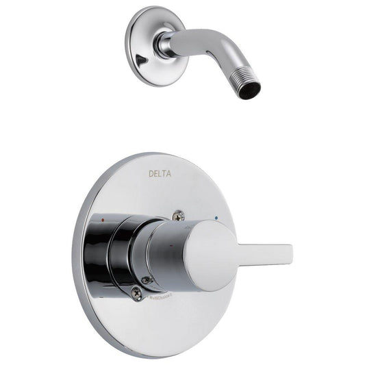 Delta Faucet Galeon™ Single Handle Shower Faucet in Lumicoat™ Chrome (Trim Only) (Showerhead Sold Separately)
