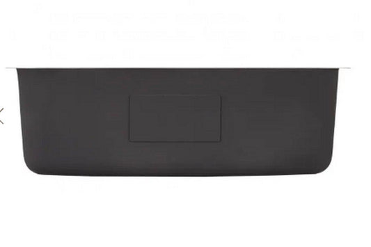 Signature Hardware Calverton 29-3/4 in. Undermount Stainless Steel Single Bowl Kitchen Sink