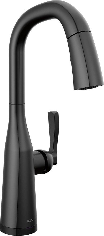Delta Faucet Stryke™ Single Handle Bar Faucet in Matte Black