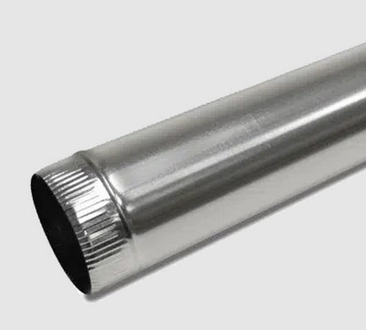 4 in x 120 in 26 ga Round Duct Pipe