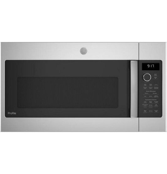 1.7 cu. ft. 950 W Recirculating Over the Range Microwave in Stainless Steel