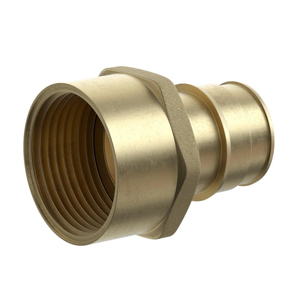 2 in. Brass PEX Expansion x FPT Adapter