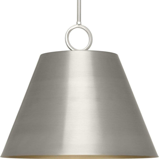 Progress Lighting Parkhurst 60W 3-Light Medium E-26 Incandescent Pendant Light in Brushed Nickel