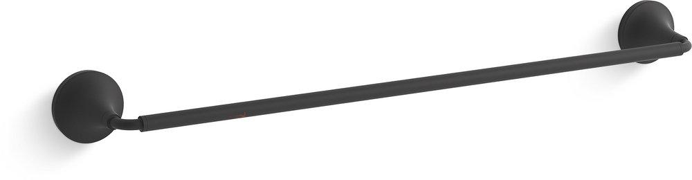 KOHLER Tone™ 24 in. Towel Bar in Matte Black