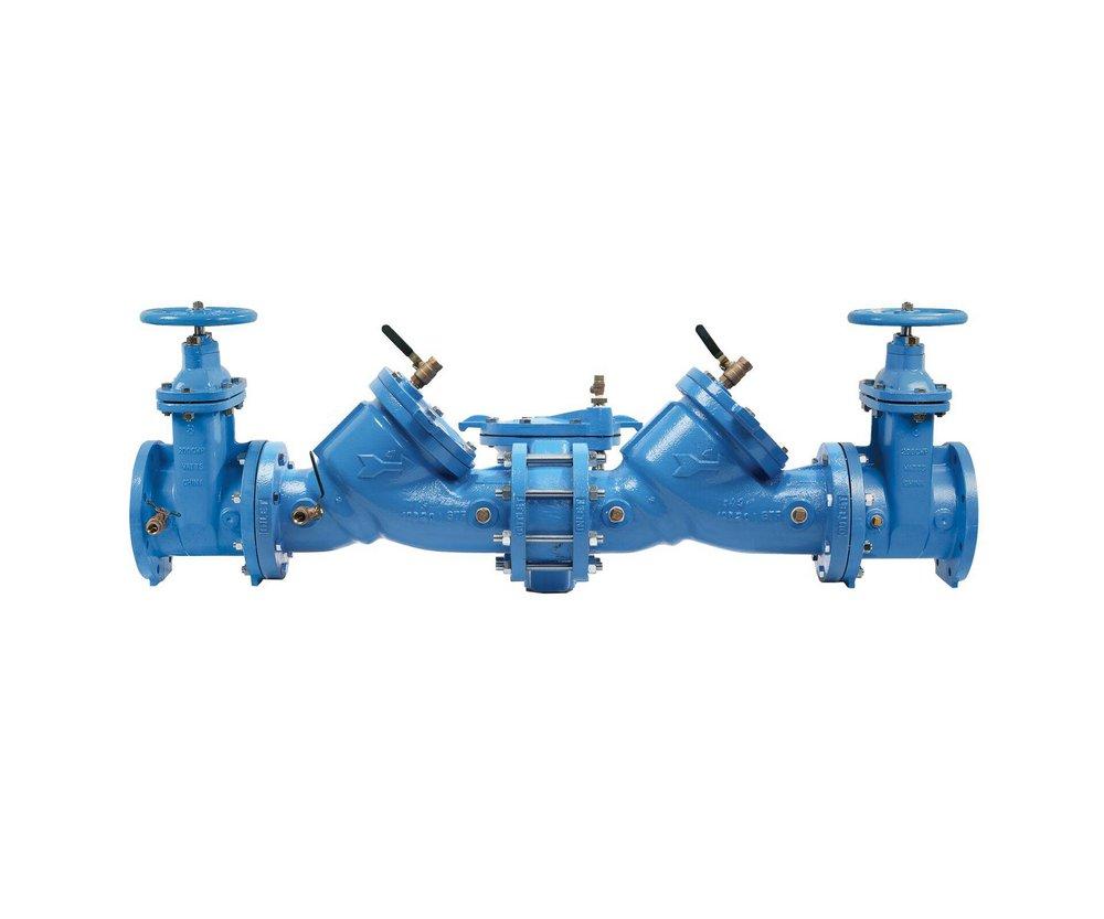 Watts Series LF909-FS 4 in. Cast Iron Flanged Backflow Preventer