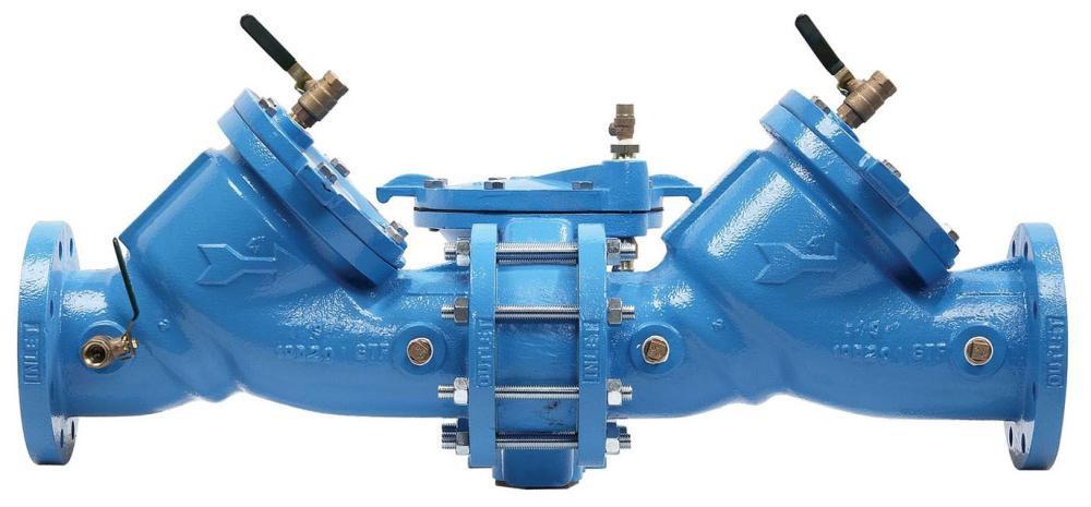 Watts Series LF909-FS 6 in. Cast Iron Flanged Reduced Pressure Zone Assembly