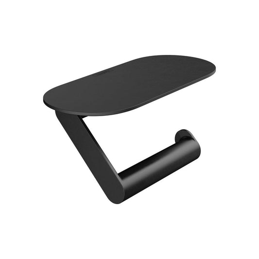 Hansgrohe WallStoris Wall Mount Toilet Tissue Holder in Matte Black