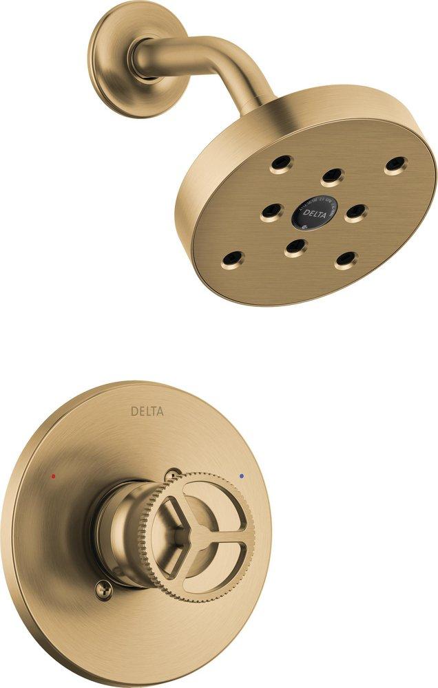 Delta Faucet Trinsic® One Handle Single Function Shower Faucet in Champagne Bronze (Trim Only)