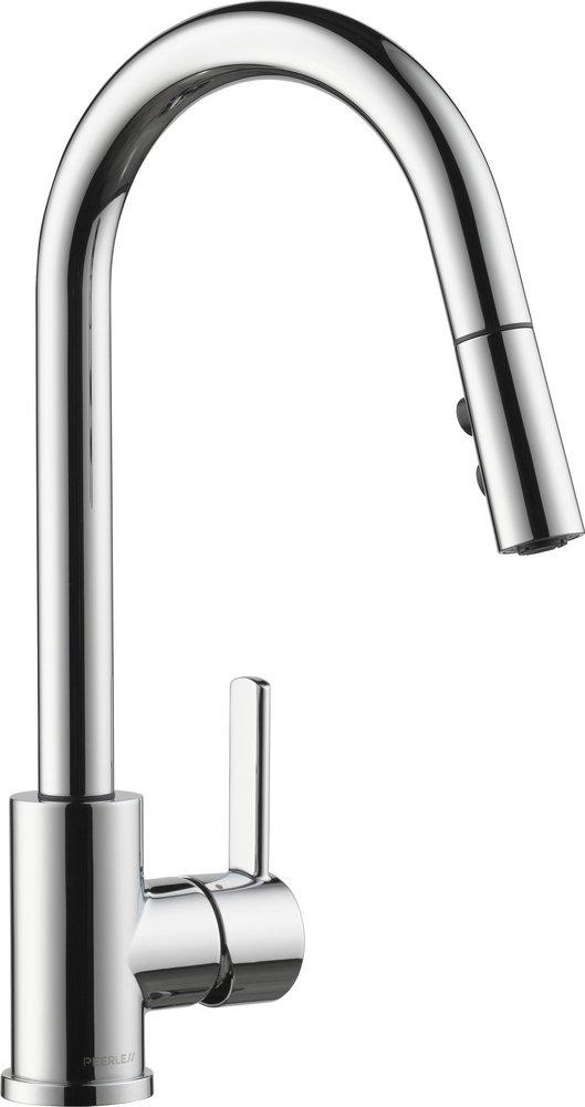 Peerless® Precept™ Single Handle Pull Down Kitchen Faucet in Chrome