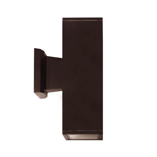 4 in. LED Square Up & Downlight in Oil Rubbed Bronze
